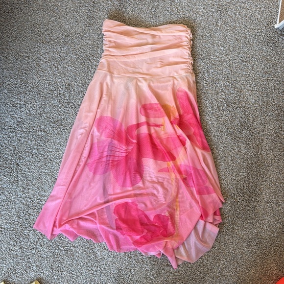 White Fox Boutique Pink Floral Set - Picture 2 of 4